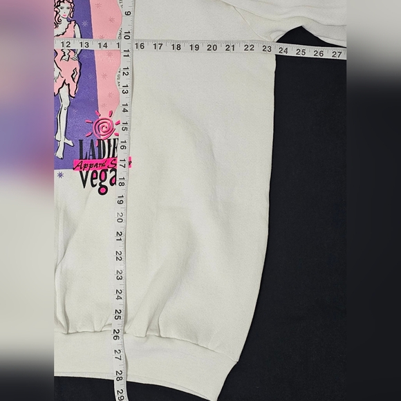 Vintage 1994 Las Vegas Fashion Week Crewneck Sweatshirt XL Made in USA 90s Graph - Picture 6 of 6